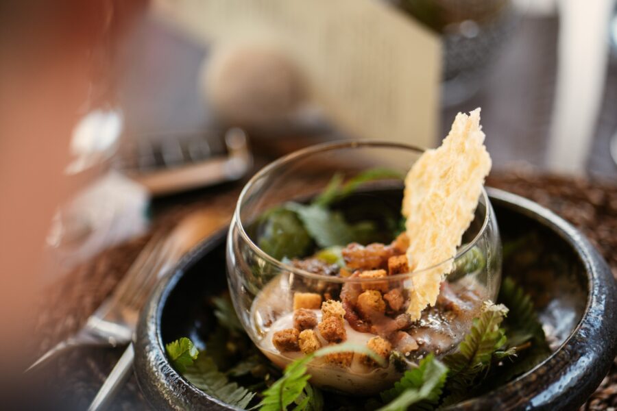 Le Menu signature du Chef Pierre Crepaud en 6 temps